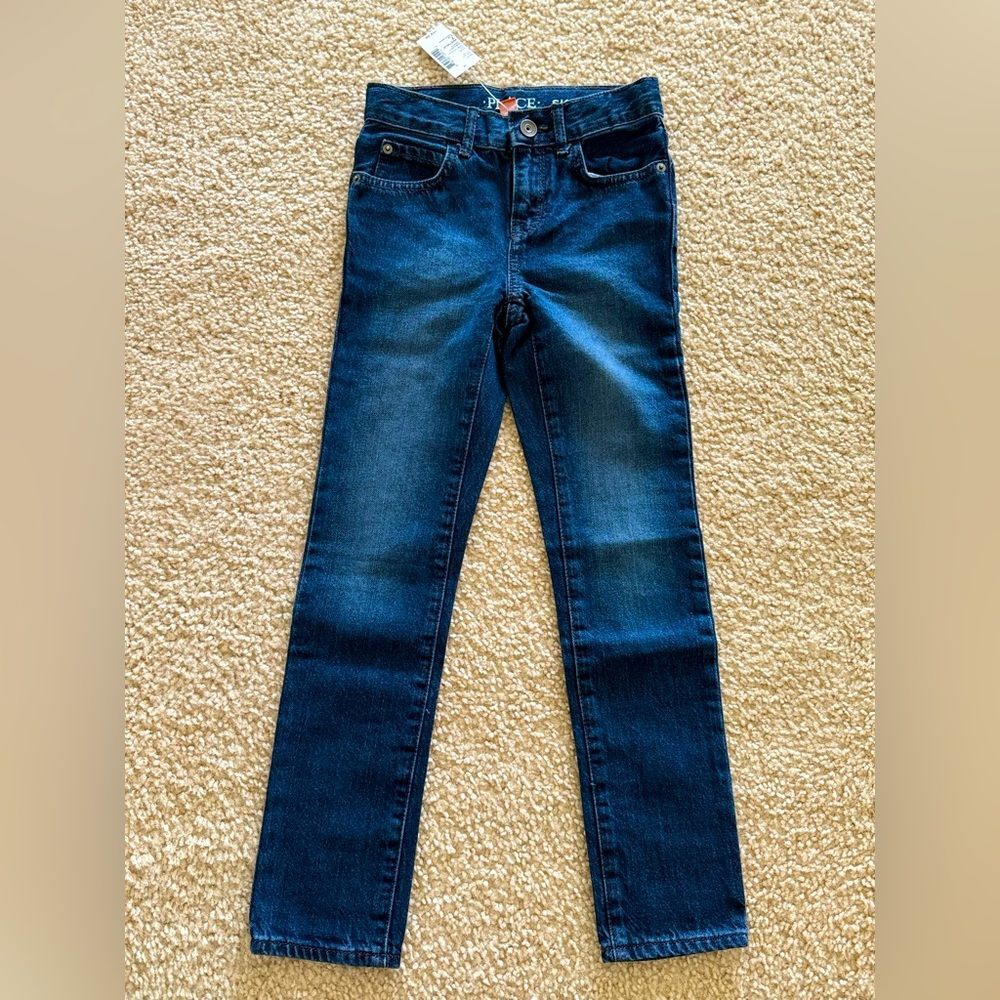 NWT The Children’s Place Girls Skinny Jeans Medium Wash Sz 7 Slim